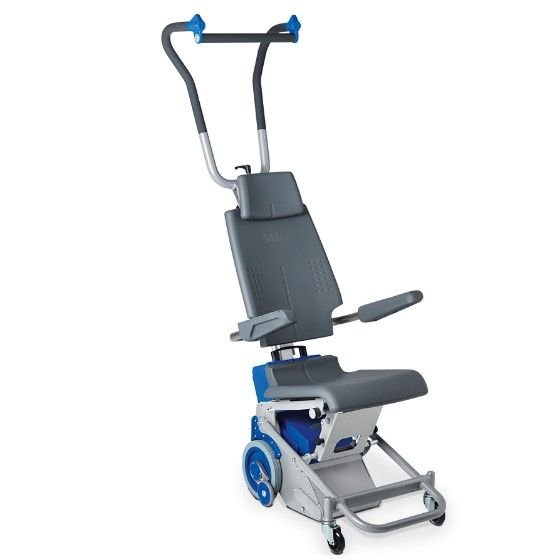 LIFTKAR PT-S 130 powered stair-climbing transport chair on a white background